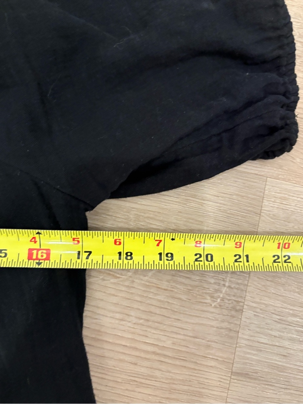 Old Navy Black Pleated Short Sleeve Mini Dress - Picture 6 of 6
